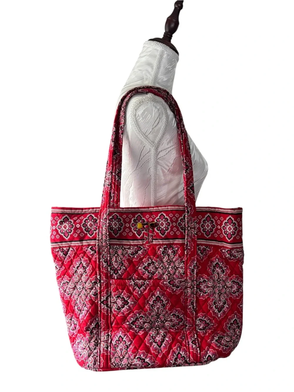 Vera Bradley Red Frankly Scarlet Tote